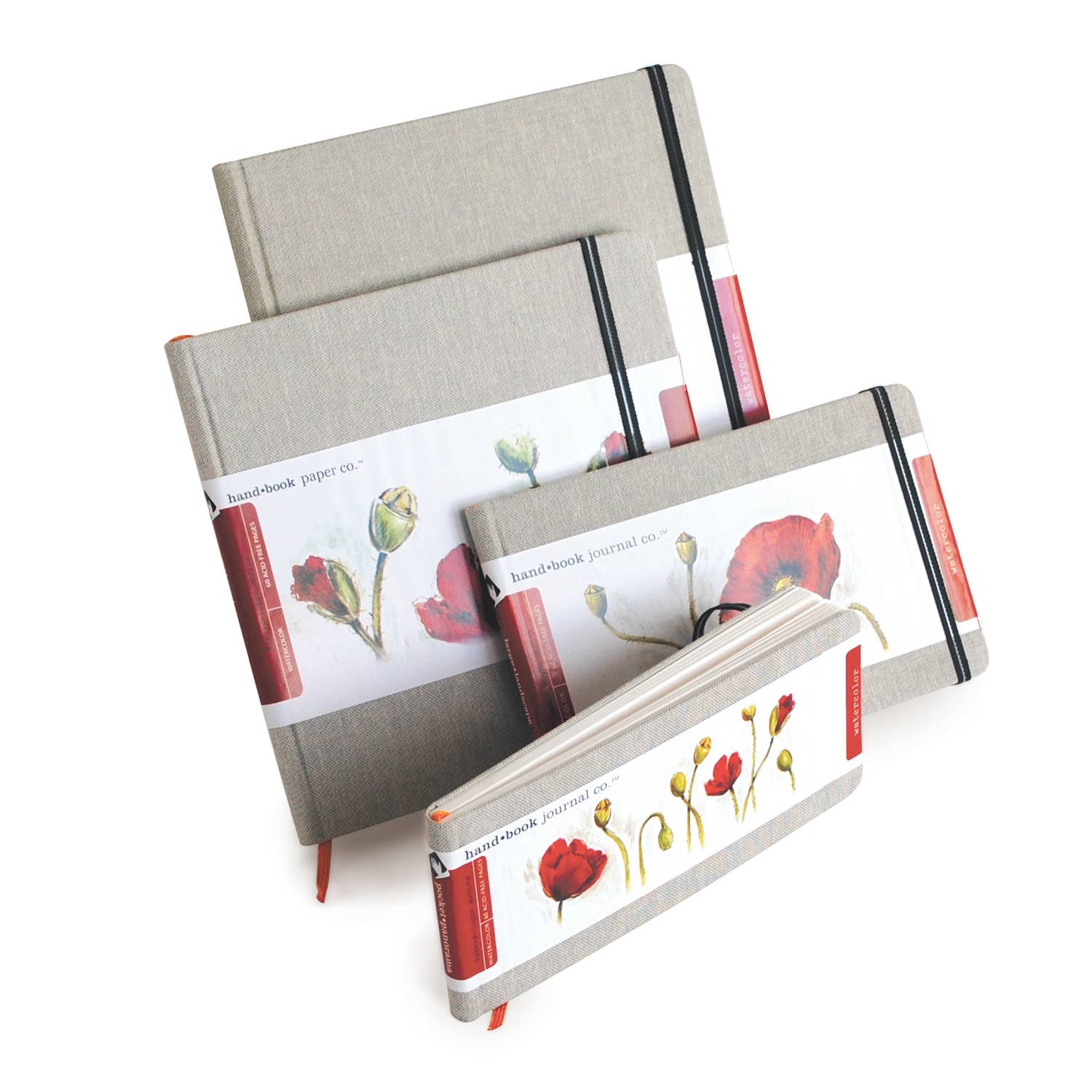 Travelogue Linen Watercolor Journals