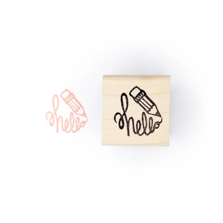 Hand Illustrated Rubber Stamps