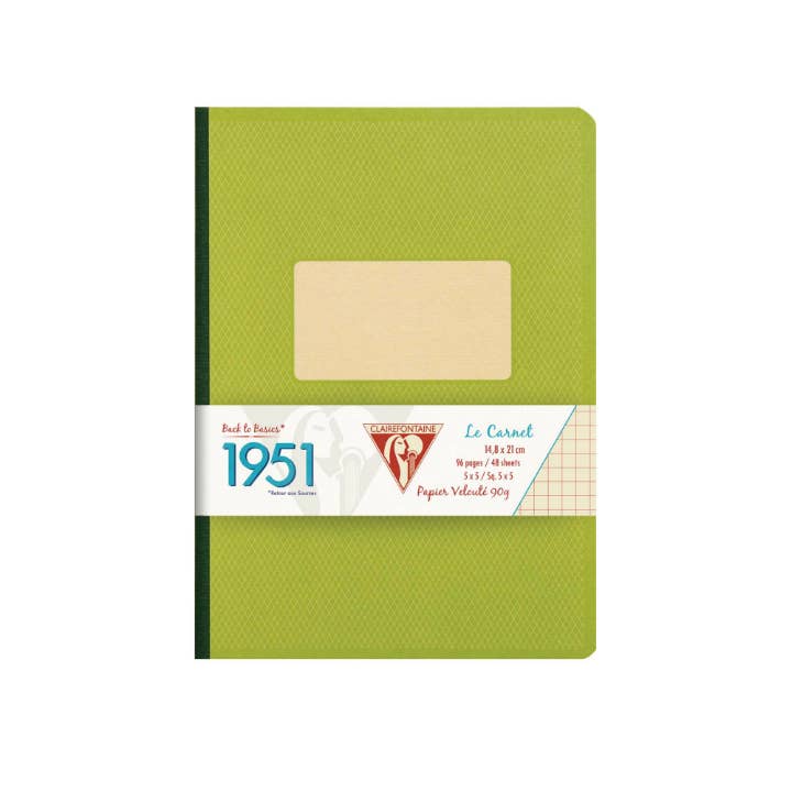 Clairefontaine_1951_Clothbound_Notebook_Green.jpg