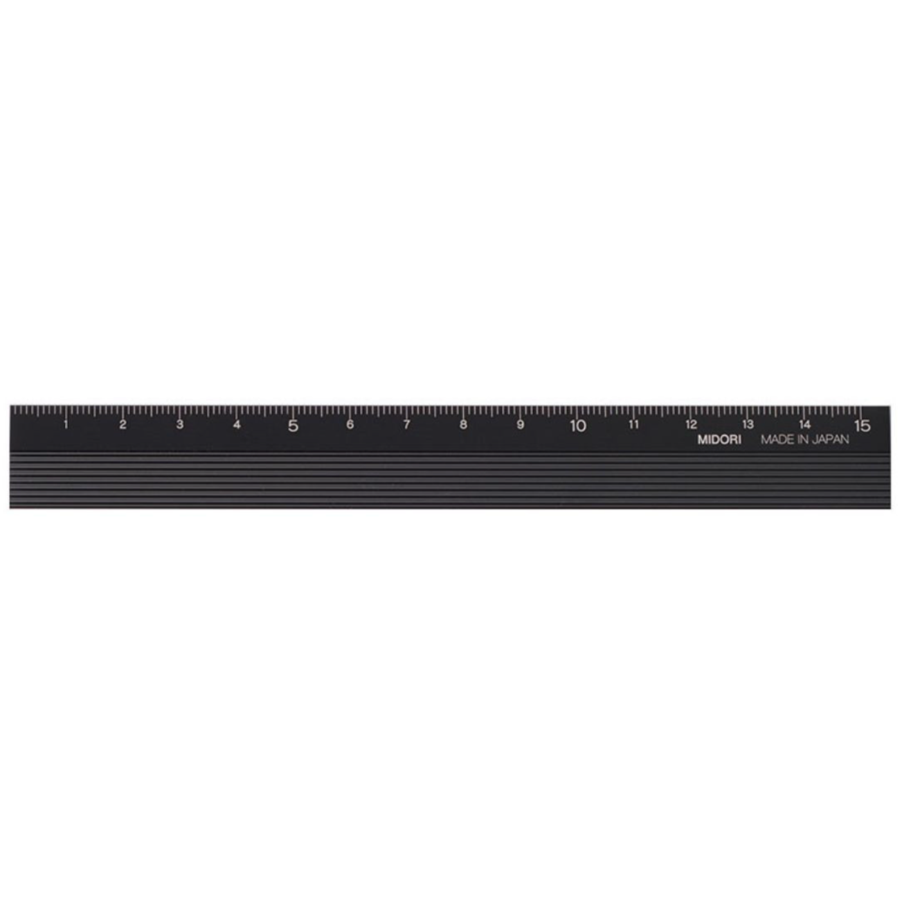 Midori_Aluminum_Ruler_15cm_Matte_Black_Durable_Precise.png