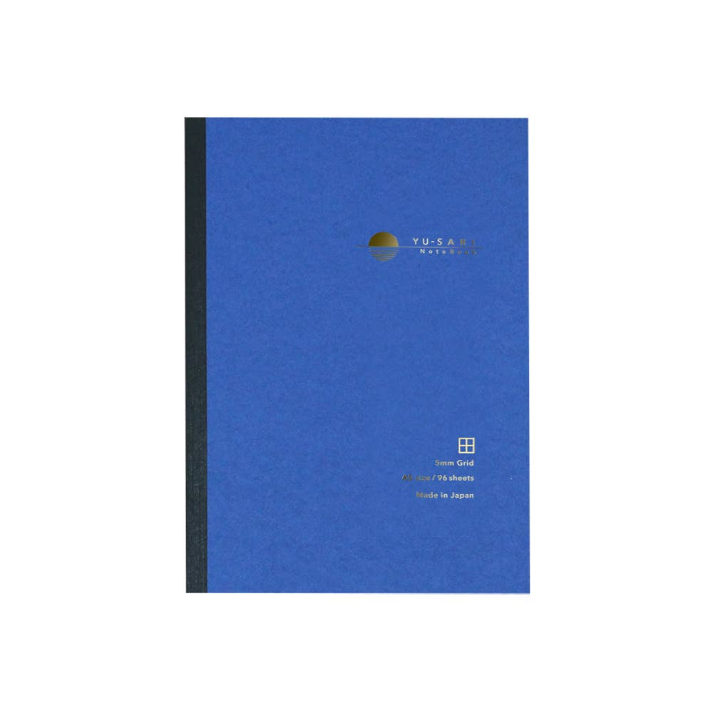 NAKABAYASHI_Stationery_Yu-Sari_Notebook_for_Fountain_Pens_Blue_Grid.jpg