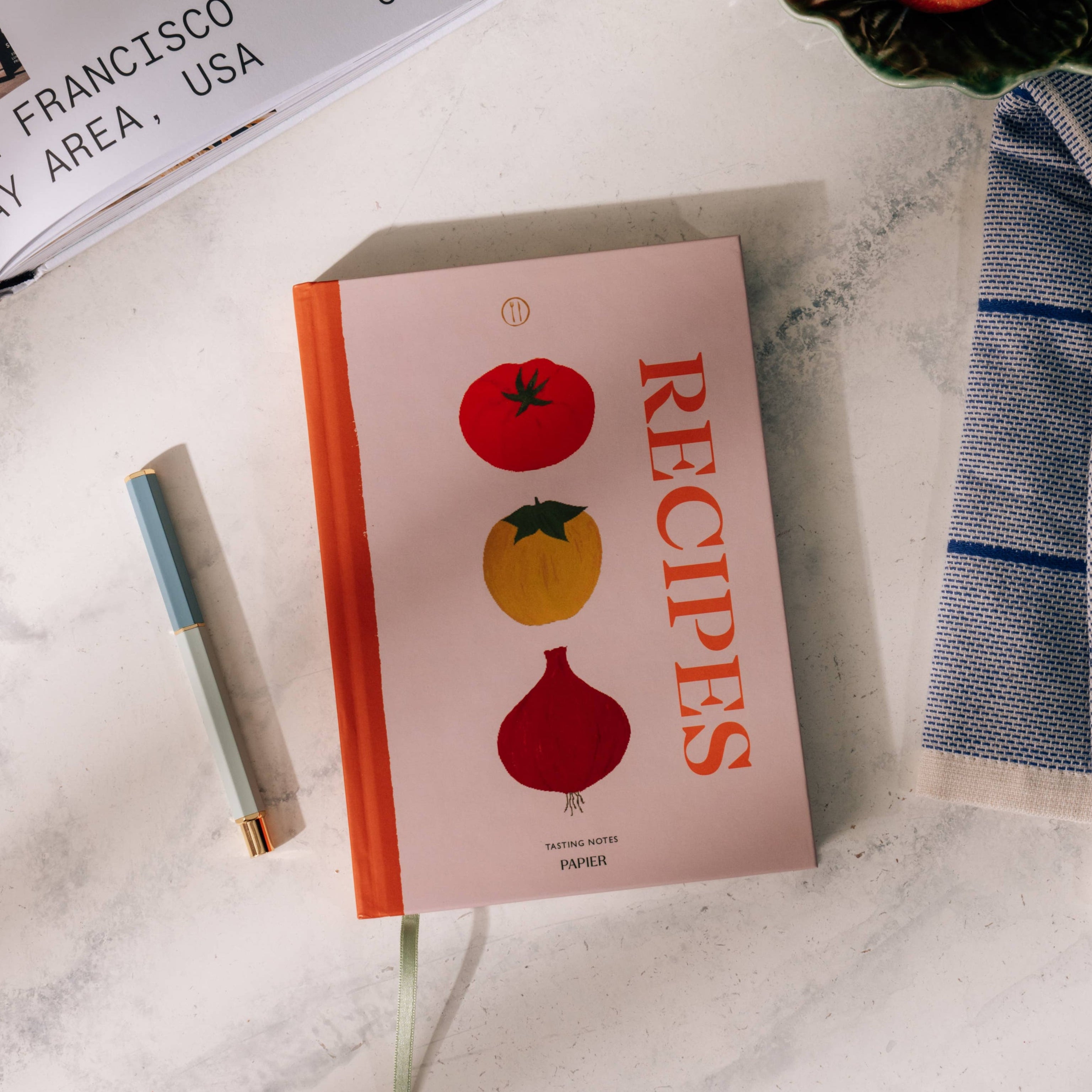 Hardcover Guided Recipe Journal