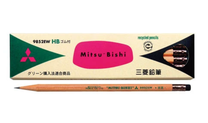 Box of Japanese Recycled Pencils