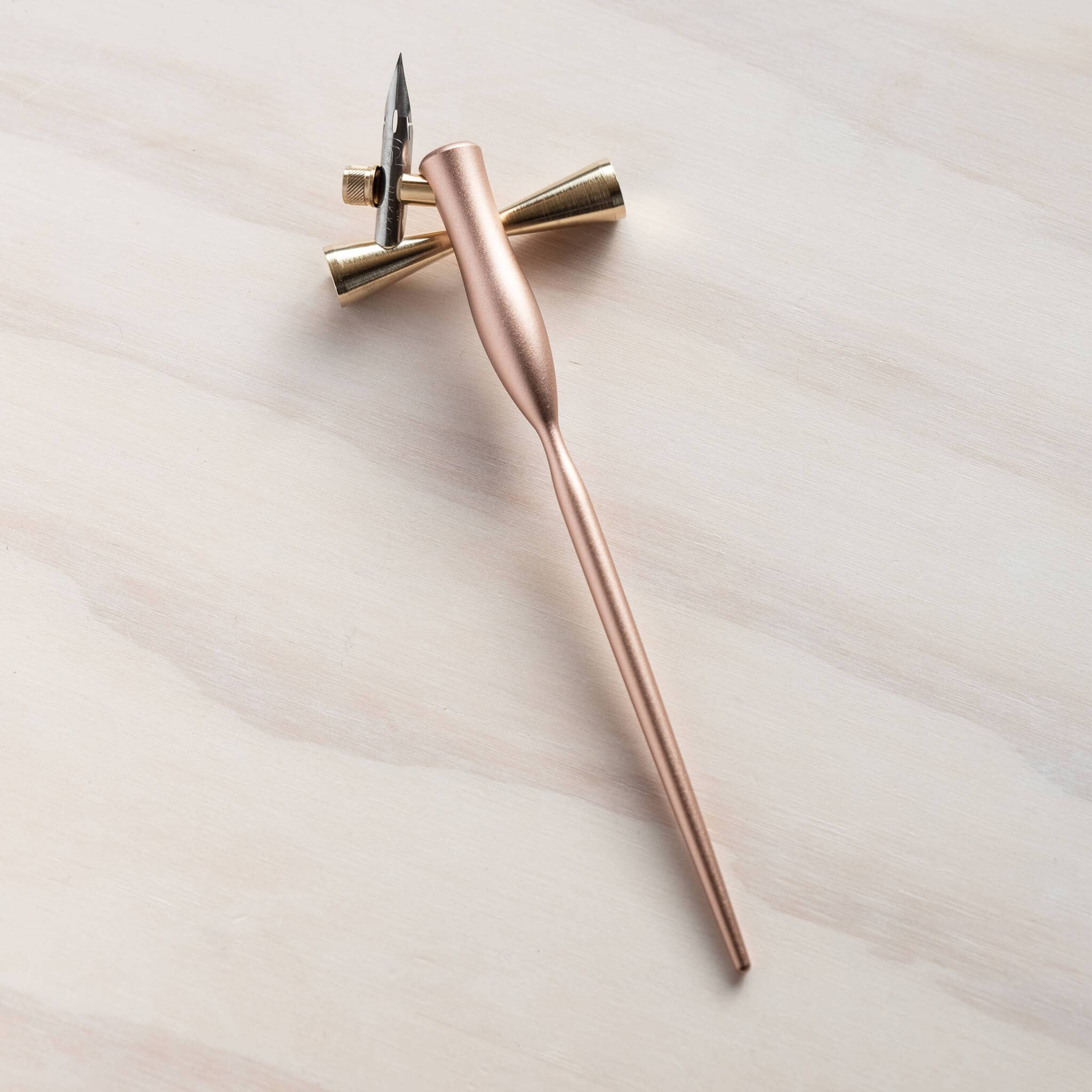 Brass Butterfly Pen Rest