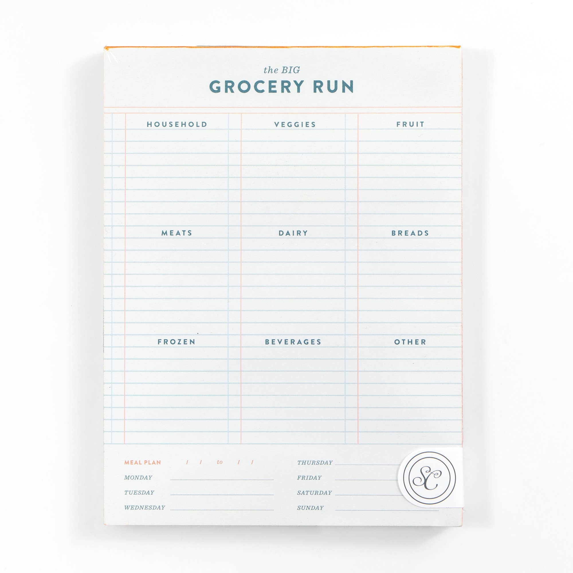 Grocery Run Notepad